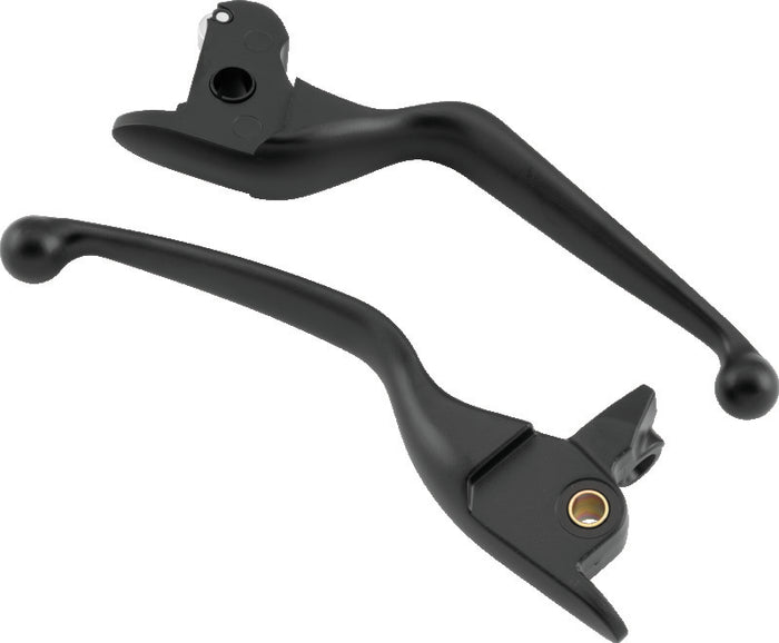 Bikers Choice 14-16 FLH FLT Black Hydraulic Clutch / Brake Lever Set