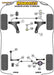 Powerflex-Hyundai Elantra, Kona, Veloster (including N) Rear Trailing Arm Bushings- at Damond Motorsports