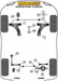 Powerflex-Hyundai Veloster, Elantra, Kona Lower Torque Mount Small Bushing- at Damond Motorsports